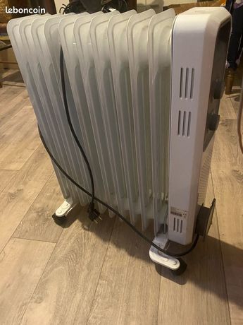 Radiateur électrique à bains dhuile