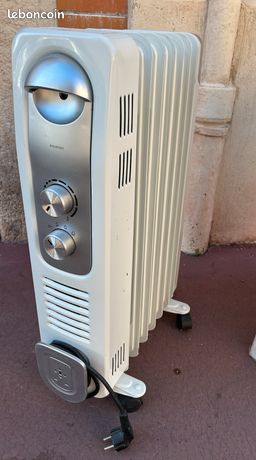 Radiateur électrique bain d'huile 1500W