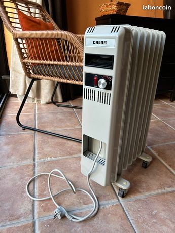 Radiateur électrique bain dhuile 6 éléments Calor