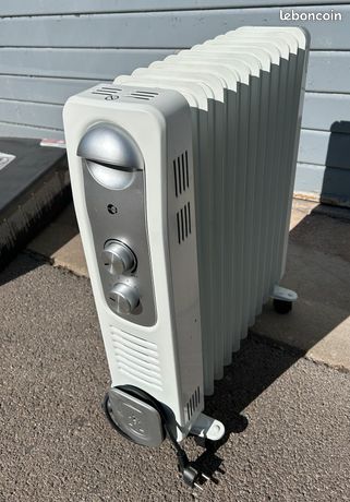 Radiateur électrique d'appoint bain d'huile 2900W