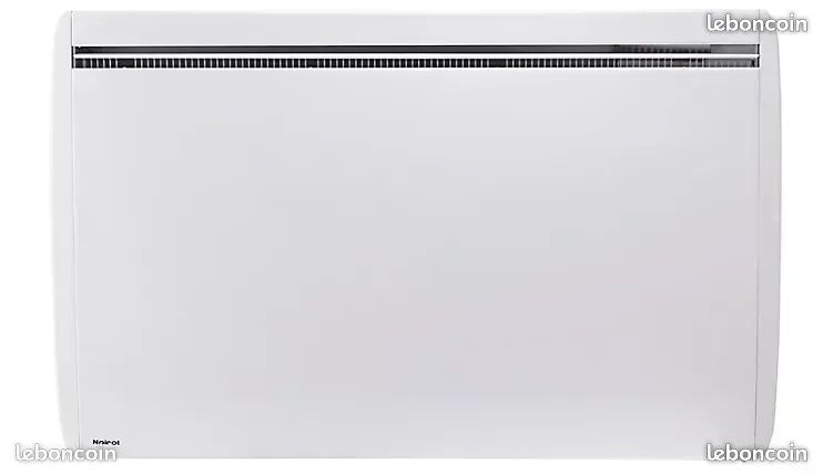 Radiateur électrique double coeur de chauffe Noirot Fusion II 1500W