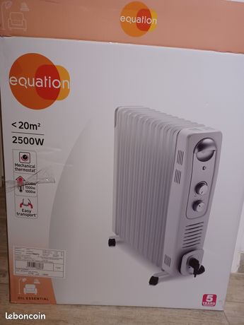 Radiateur électrique à bain d'huile Sauter 2500 W