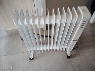 Radiateur électrique roulettes 2500 w