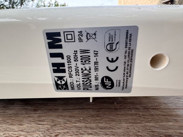 Radiateur HJM 1500w