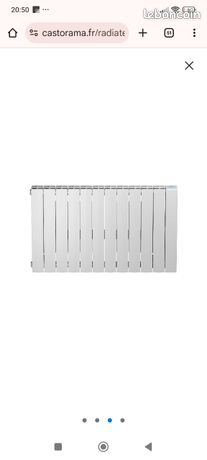 Radiateur inertie fluide noirot 2000w