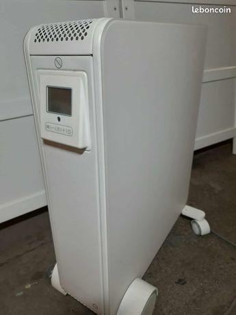 Radiateur mobile à inertie sèche GoodHome Hoerta 2500 W blanc très bon état