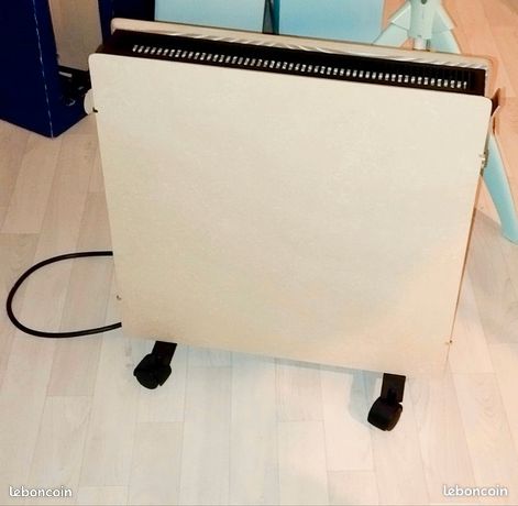 Radiateur mobile - Radiateur à inertie en pierre mirida - Thermostat réglable 1000 et 2000w