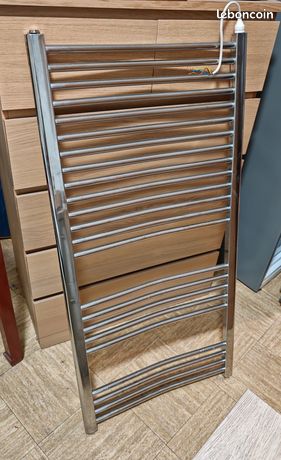 Radiateur sèche-serviette électrique en inox
