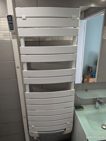 Radiateur sèche serviette soufflant électrique 1000W