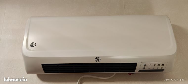 Radiateur soufflant 2000w