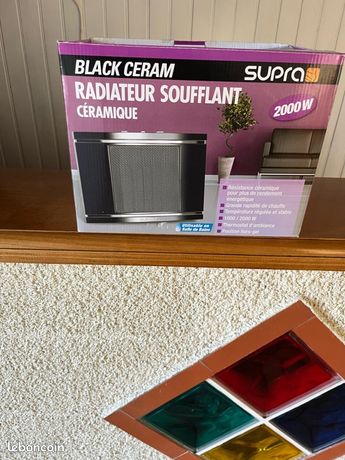 Radiateur soufflant en céramique