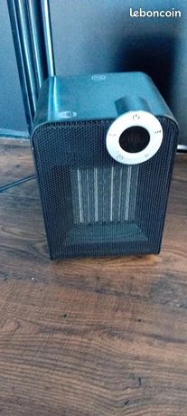 Radiateur Soufflant Portatif Equation Class Noir Chauffage Rapide Salle de Bain / Bébé