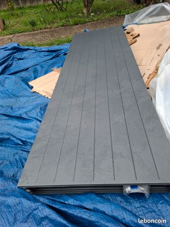 Radiateur vertical 1500w anthracite