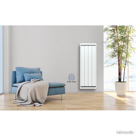Radiateur vertical à forte inertie fonte NOIROT 2000W