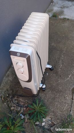 Radiateur électrique bain d'huile