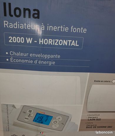 Radiateurs 2000w noirot val.400e