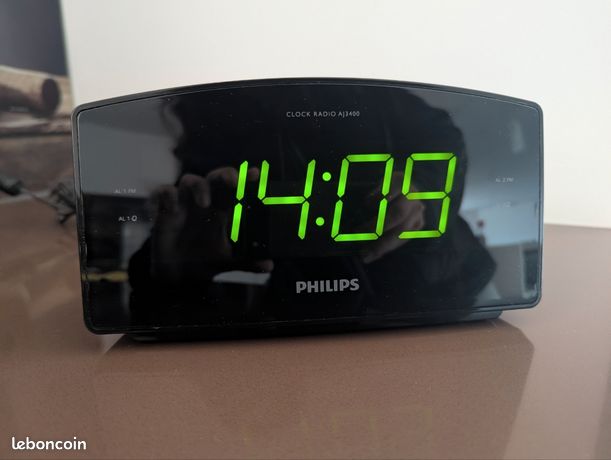 Radio réveil Philips