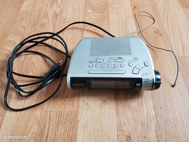 Radio réveil Sony