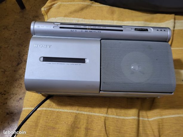 Radio cassettes sony