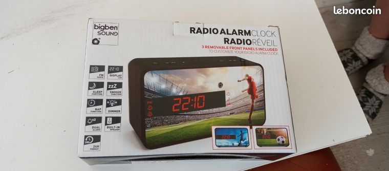 Radio réveil foot