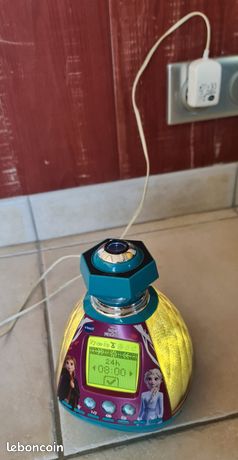 Radio réveil projecteur reine des neiges VTECH