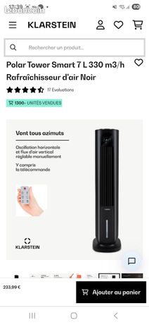 Rafraîchisseur d air