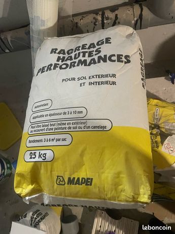 Ragreage haute performance