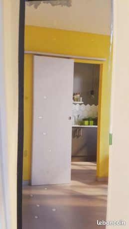 Rail porte coulissante kit 130cm