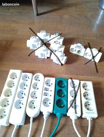 Rallonge et multiprises