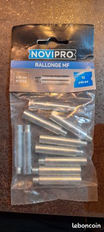 Rallonge mâle/femelle l40 mm Novipro
