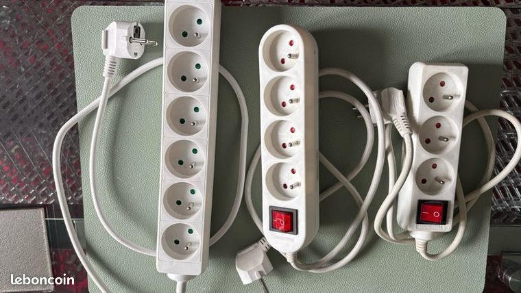 Rallonges électriques et multiprises