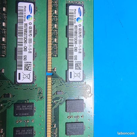 Ram 2x4 giga en ddr3