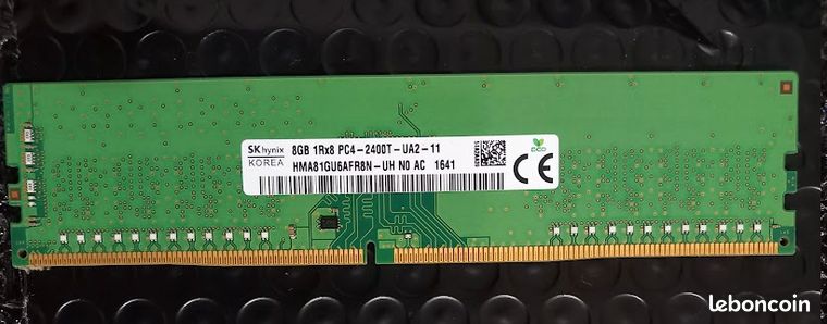 Ram 8gb ddr4 pour pc fixe