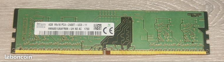 RAM DDR4 4Go 2400Mhz SKhynix