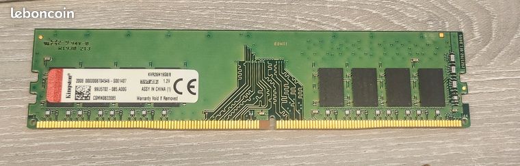 RAM DDR4 8Go 3200Mhz Kingston