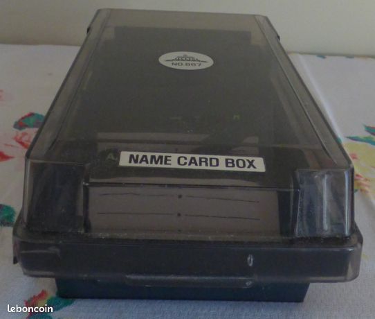 Rangement pour cartes de visite