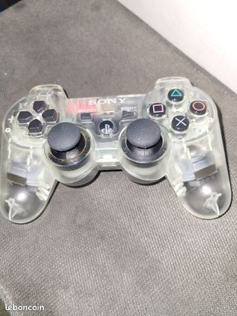 Rare manette playstation 3 transparante officiel