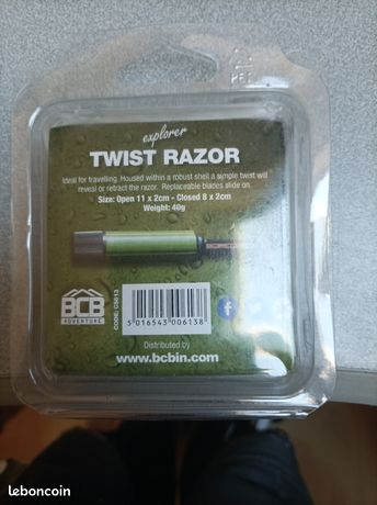 Rasoir de voayge pliant