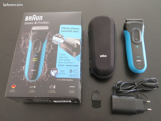 Rasoir électrique braun série 3 en très bon état