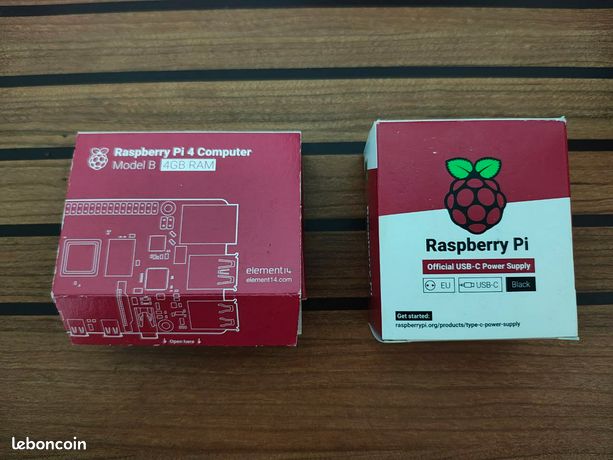 Raspberry pi 4 modèle B avec Alim