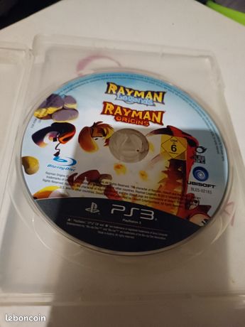 Rayman legends+ Rayman origins PS3 loose