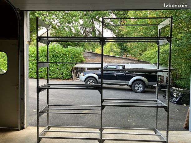 Rayonnage acier peint