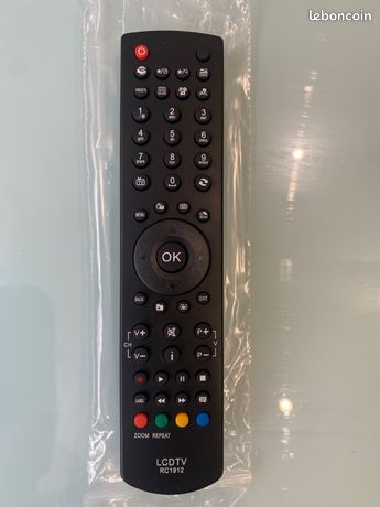 RC1912 Télécommande rechange AYA Techwood Celcus 32882HDLCD DLED32167HD smart tv LED22S913DVDFHD LE