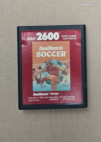 Realsports Soccer jeu Atari 2600 fonctionnel