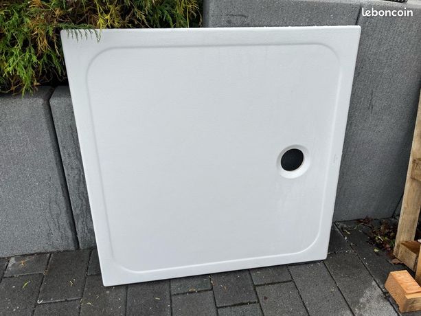 Receveur de douche antidérapant 90 x 90 VILLEROY ET BOCH Lifetime Plus Cerasoft céramique blanc