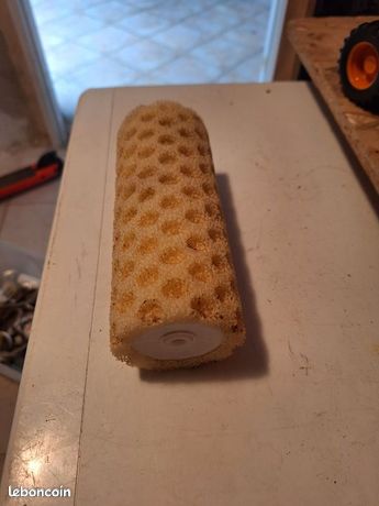 Recharge rouleau effet crépi finition GROS grain l.180 mm DEXTER