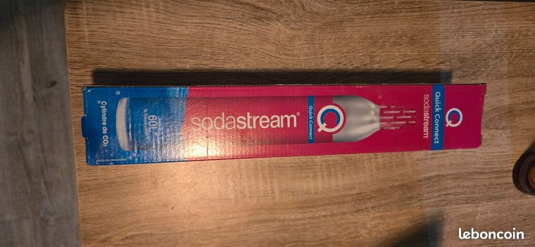 Recharge sodastream quick connect