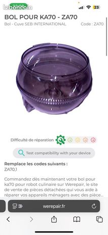 Recherche bol multiplex ROwenta Ka70