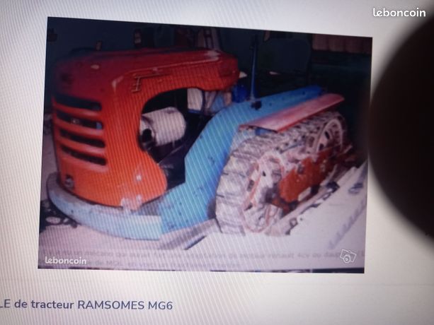 Recherche capot et ailes de chenillard RAMSOMES