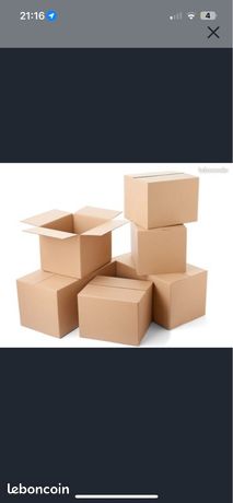 Recherche cartons déménagement